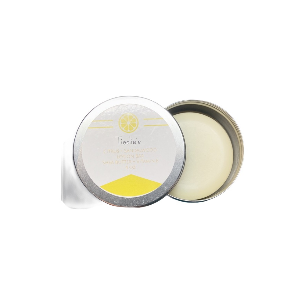 NWT! Tieslie’s Handmade Lotion Bar w/ Citrus and Sandalwood Essential Oil